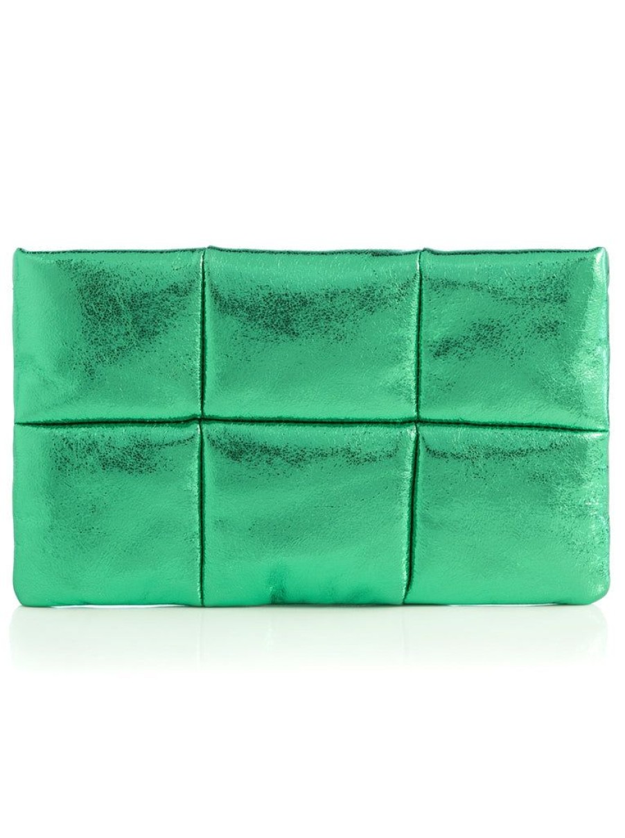 Shiraleah Shiraleah Skyler Zip Pouch, Emerald | Women Zip Pouches