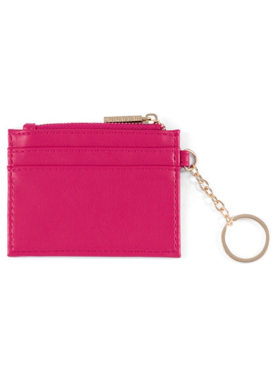 Shiraleah Shiraleah Charlie Card Case, Magenta | Women Wallets & Wristlets