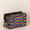 Shiraleah Shiraleah Bling Cosmetic Pouch, Multi | Women Zip Pouches