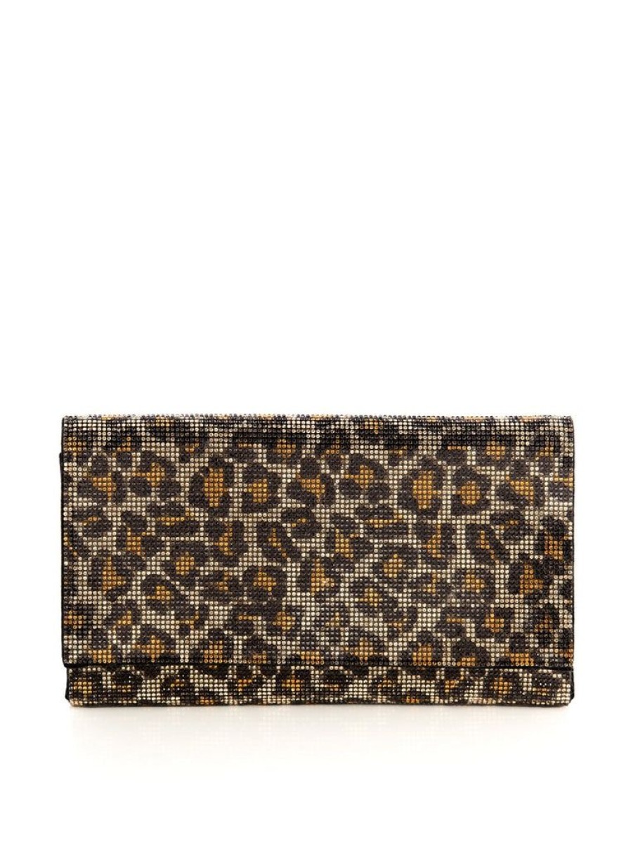 Shiraleah Shiraleah Kass Leopard Clutch, Multi | Women Clutches