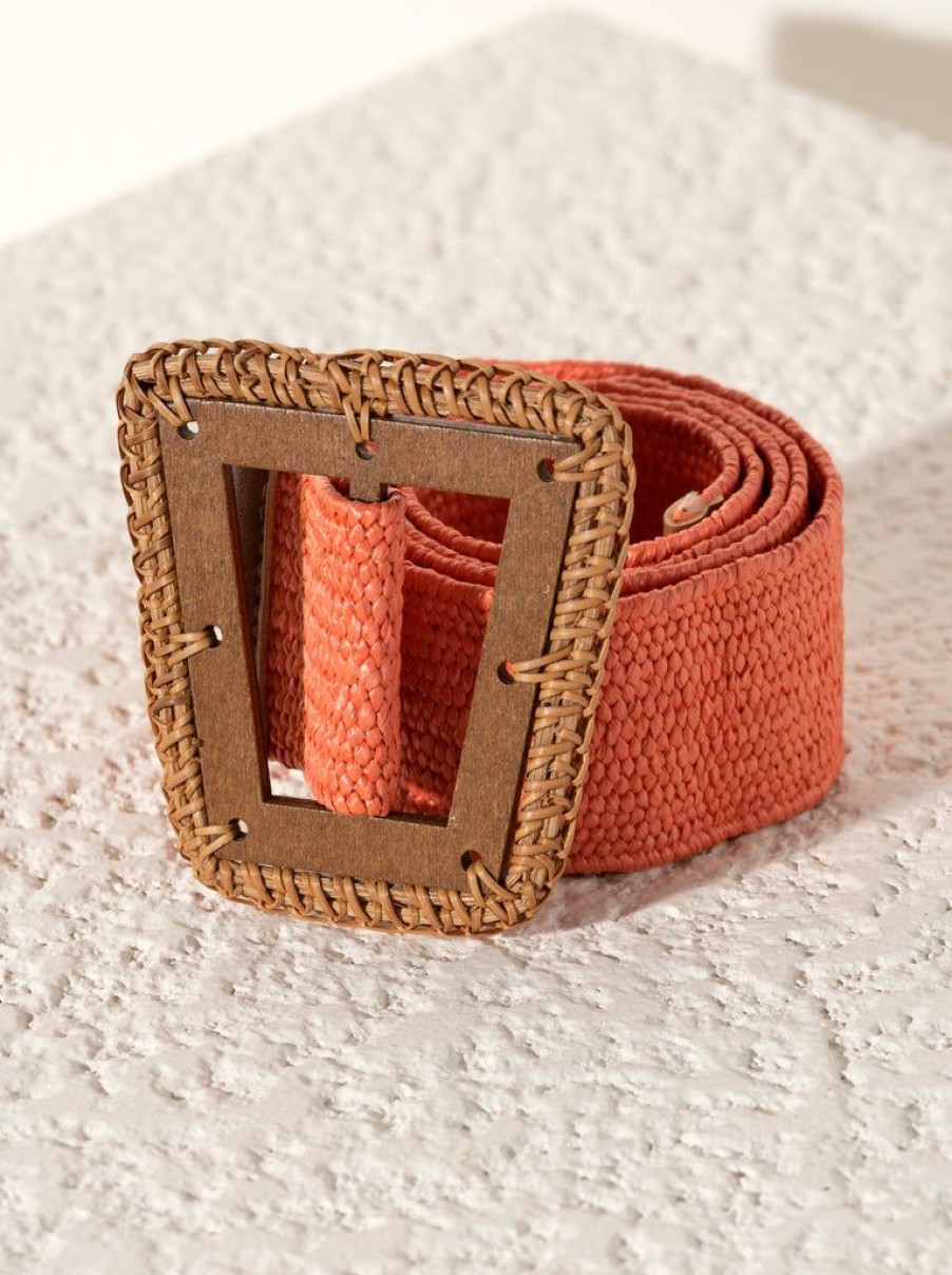 Shiraleah Shiraleah Fabianna Belt, Orange | Women Belts