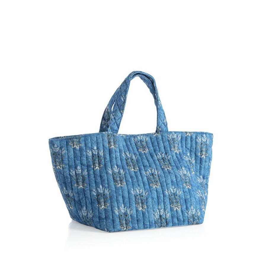 Shiraleah Liberty Top Handle Tote, Blue | Women Totes