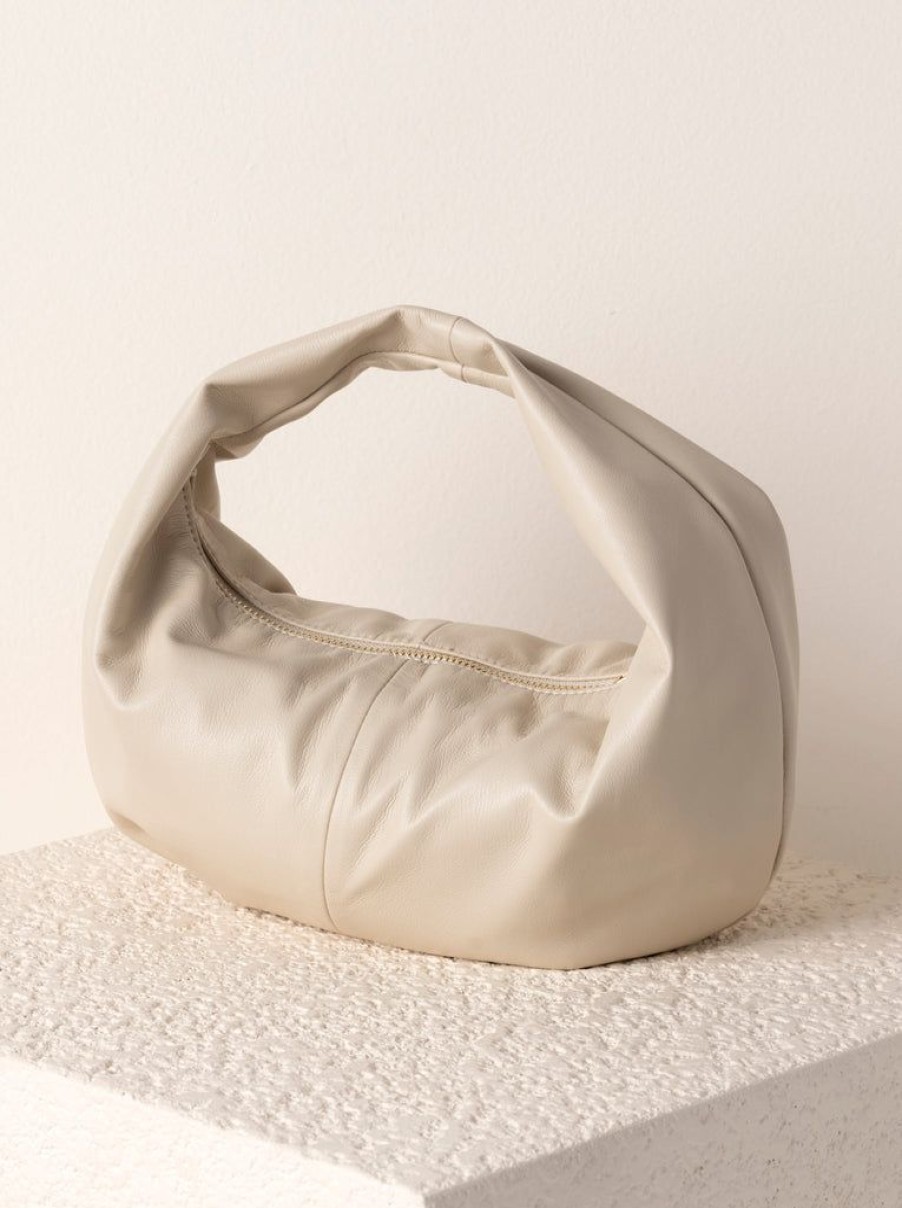 Shiraleah Shiraleah Milano Mini Hobo, Ivory | Women Mini Bags