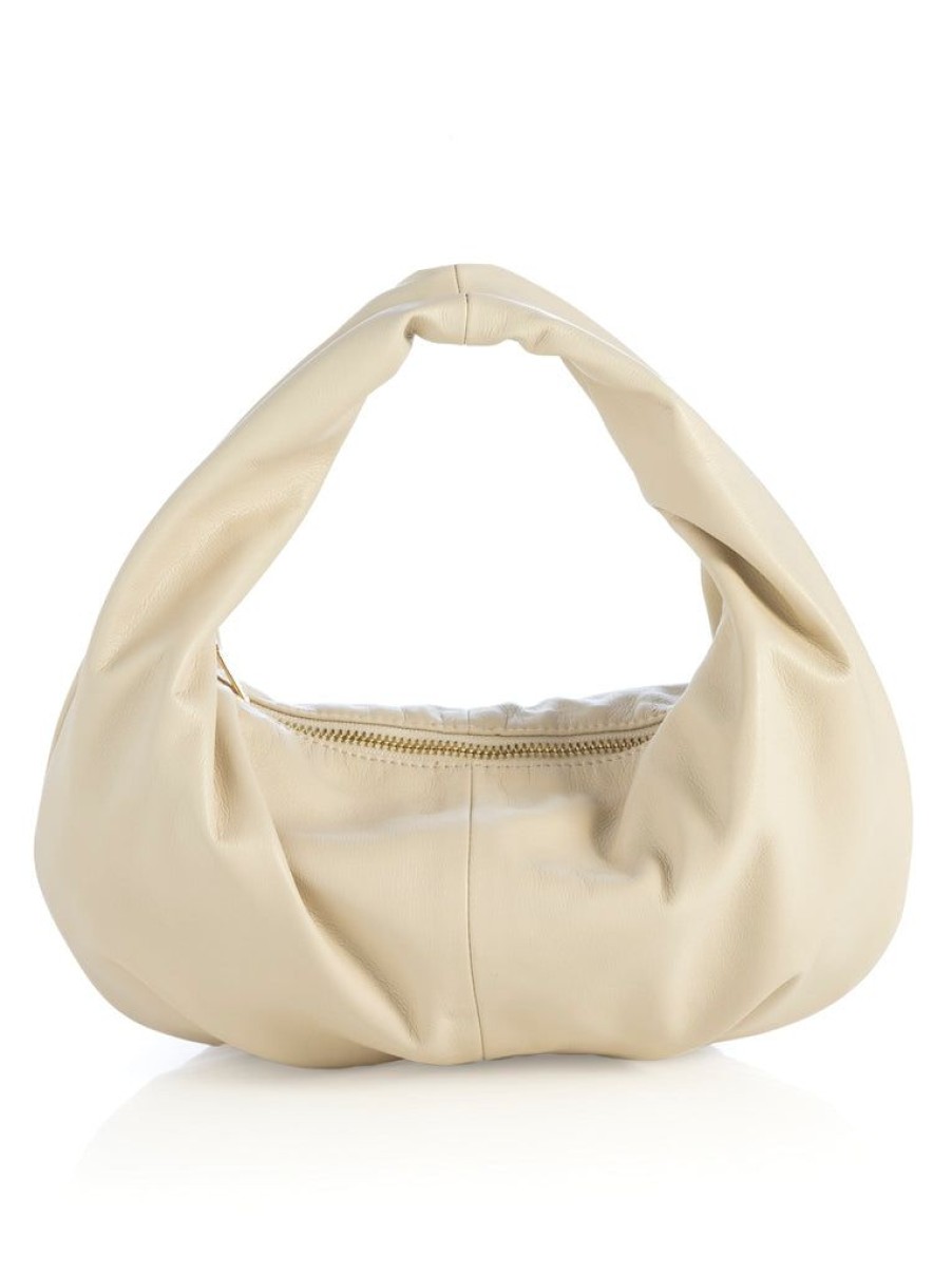 Shiraleah Shiraleah Milano Mini Hobo, Ivory | Women Mini Bags