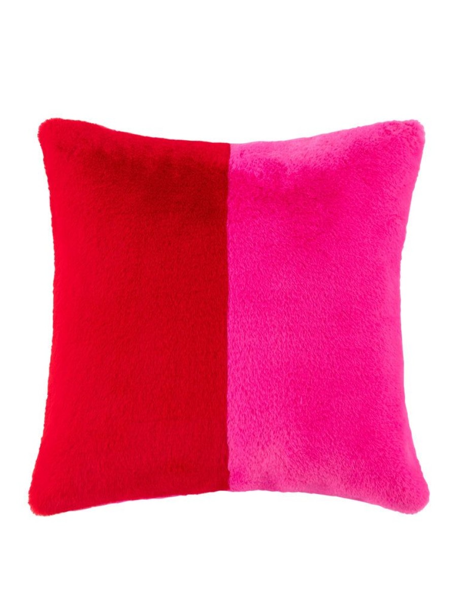 Shiraleah Shiraleah Jovi Color Block Pillow, Pink | Home