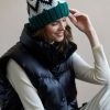 Shiraleah Shiraleah Andy Winter Knit Hat/ Beanie, Green | Women Hats