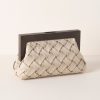 Shiraleah Shiraleah Charlotte Frame Clutch, Ivory | Women Clutches