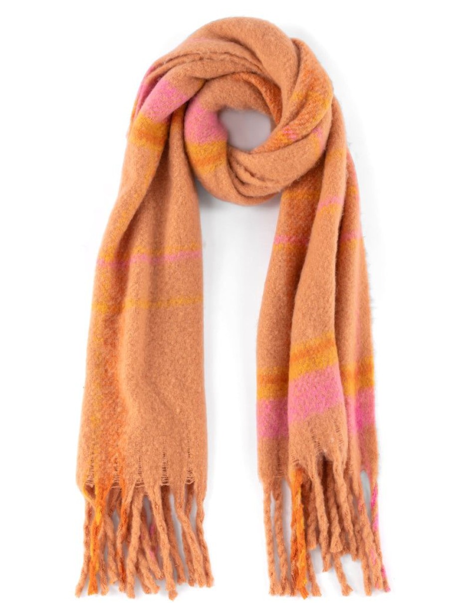 Shiraleah Shiraleah Salome Scarf, Rust | Women Scarves