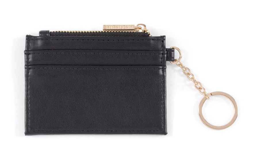 Shiraleah Shiraleah Charlie Card Case, Black | Women Wallets & Wristlets