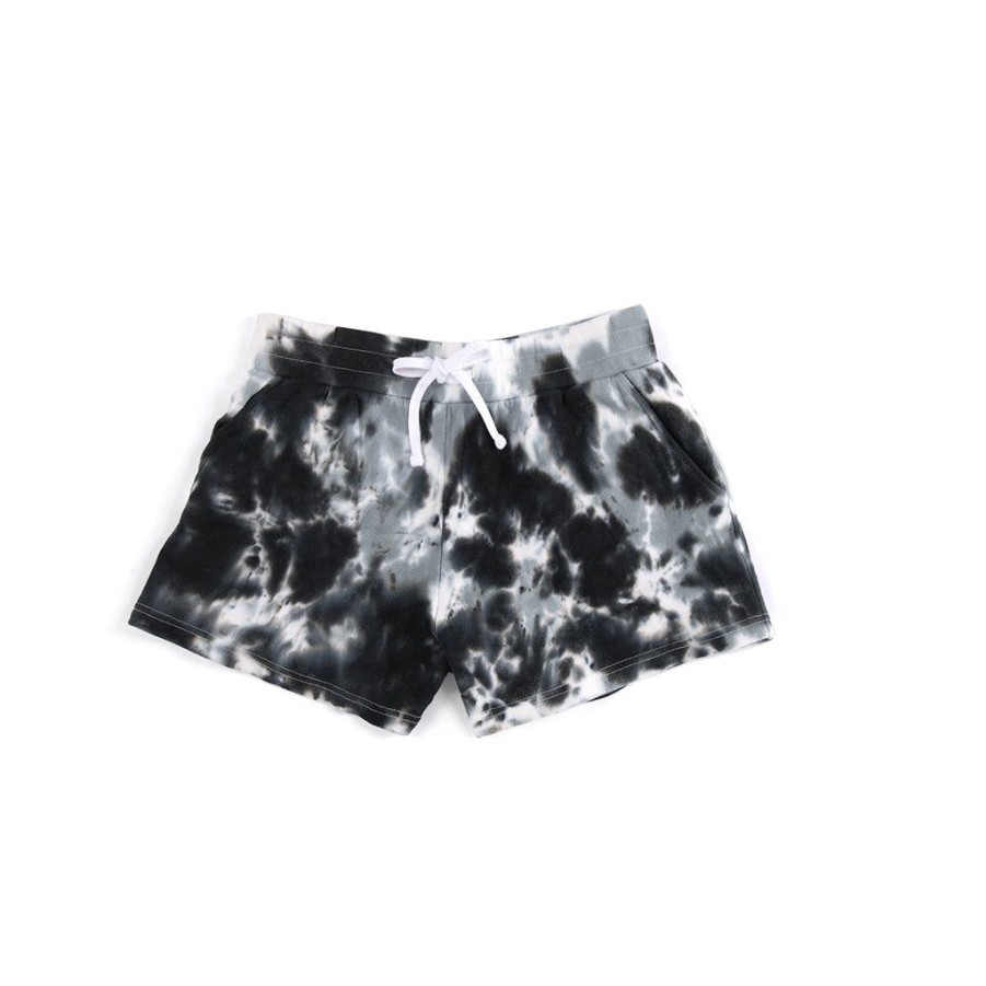 Shiraleah Shiraleah Rae Tie Dye Shorts , Black | Women Shorts