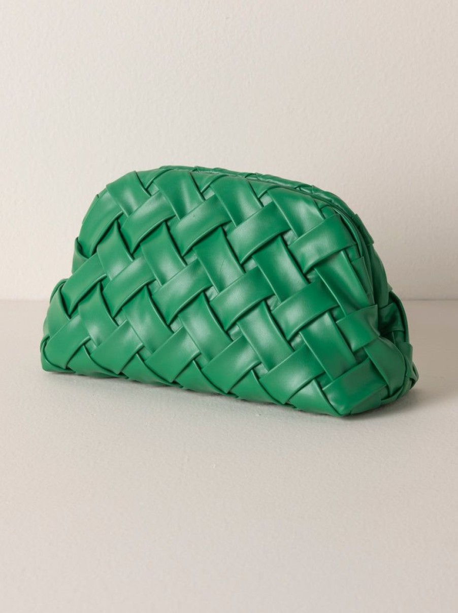 Shiraleah Shiraleah Char Clutch, Green | Women Clutches