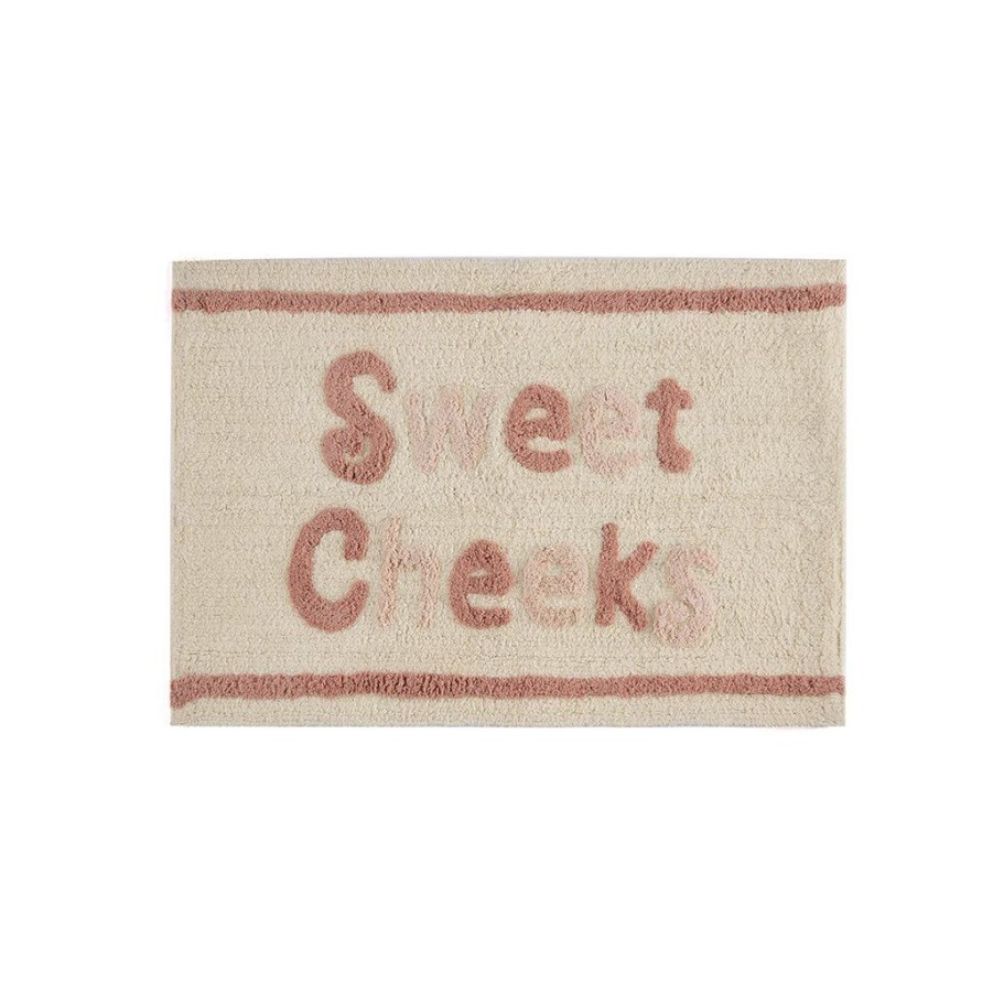 Shiraleah Shiraleah Sweet Cheeks Bath Mat, Blush | Home