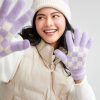 Shiraleah Shiraleah Tanner Touchscreen Gloves, Lilac | Women Gloves