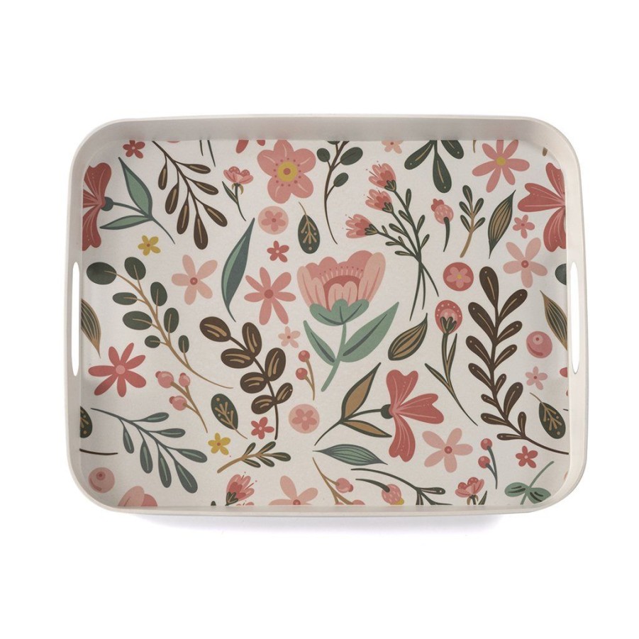 Shiraleah Shiraleah Ainsley Rectangular Melamine Tray, Multi | Home