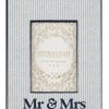 Shiraleah Shiraleah Eden Mr & Mrs 4 X 6 Picture Frame, Blue | Home