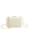 Shiraleah Shiraleah Jayden Sherpa Minaudiere Clutch, Ivory | Women Clutches