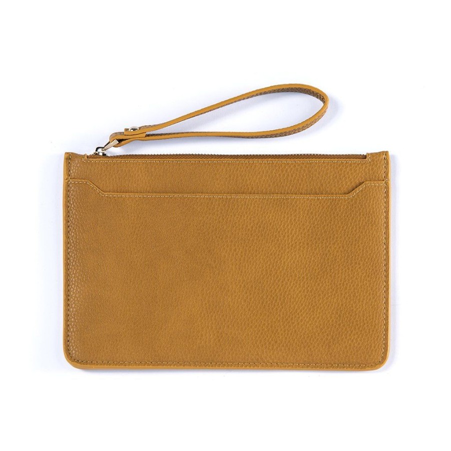 Shiraleah Shiraleah Cece Wristlet, Honey | Women Wallets & Wristlets