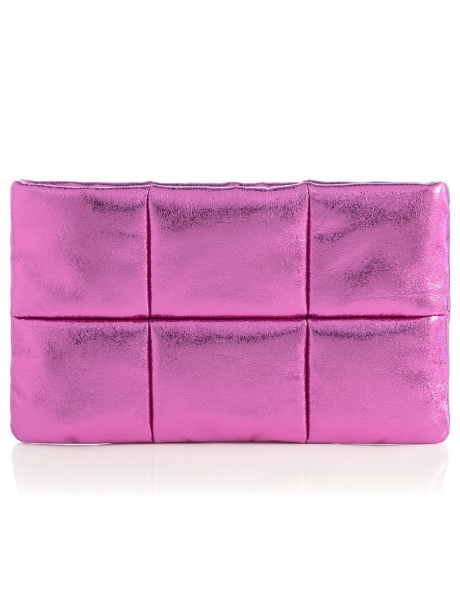 Shiraleah Shiraleah Skyler Zip Pouch, Magenta | Women Clutches