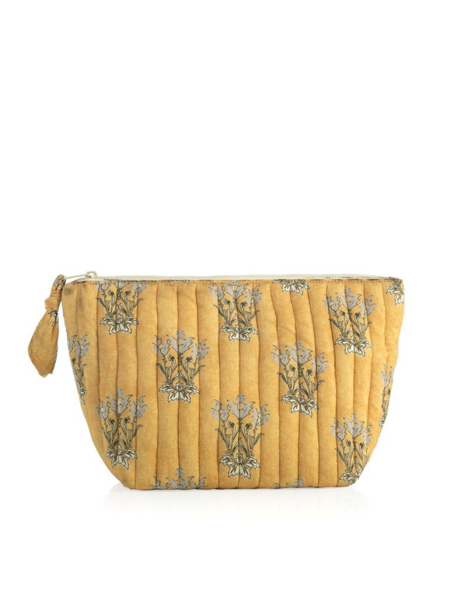 Shiraleah Liberty Zip Pouch, Yellow | Women Zip Pouches