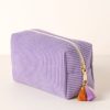 Shiraleah Shiraleah Roux Boxy Zip Pouch, Lilac | Women Zip Pouches