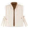 Shiraleah Shiraleah Petra Reversible Vest, Ivory | Women Cape Scarves