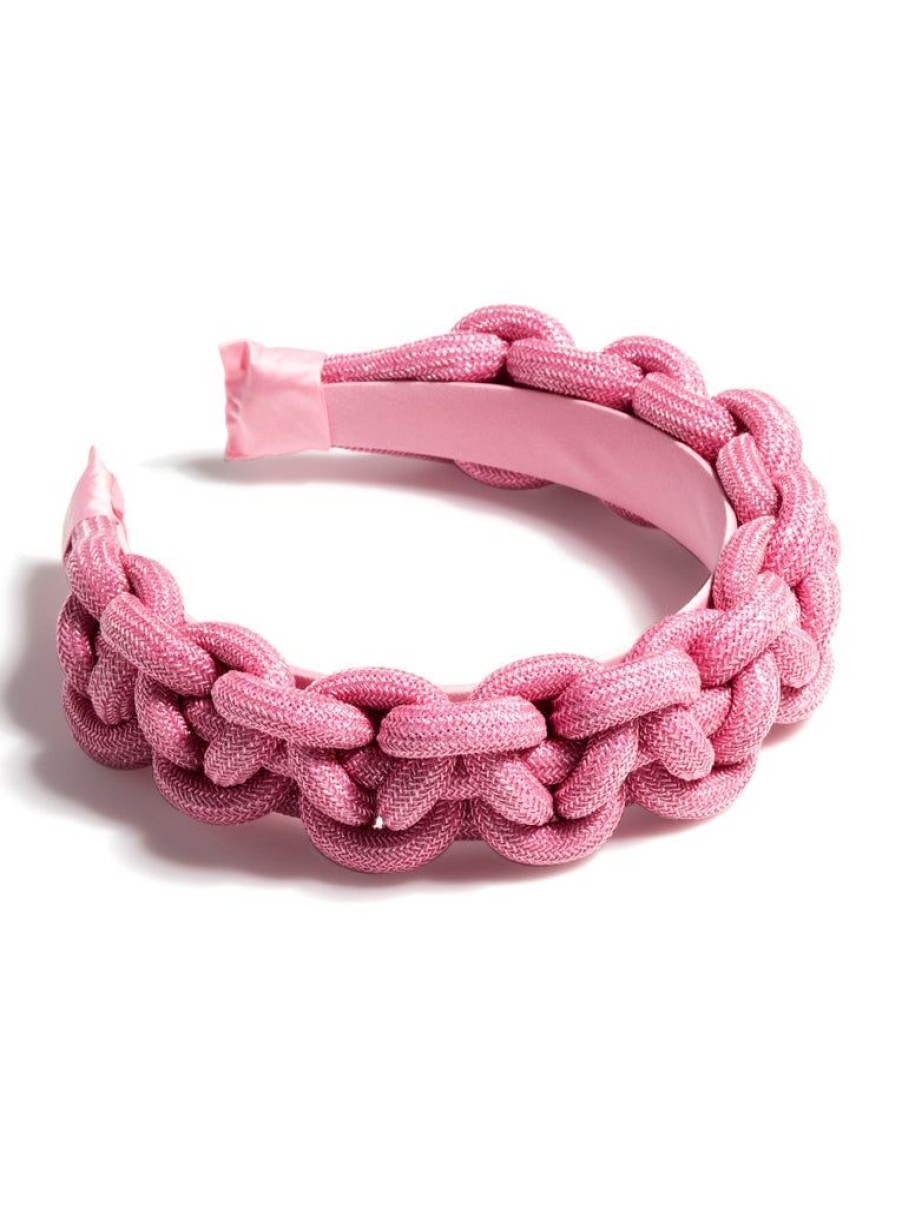 Shiraleah Shiraleah Braided Heabdand, Pink | Women Headbands