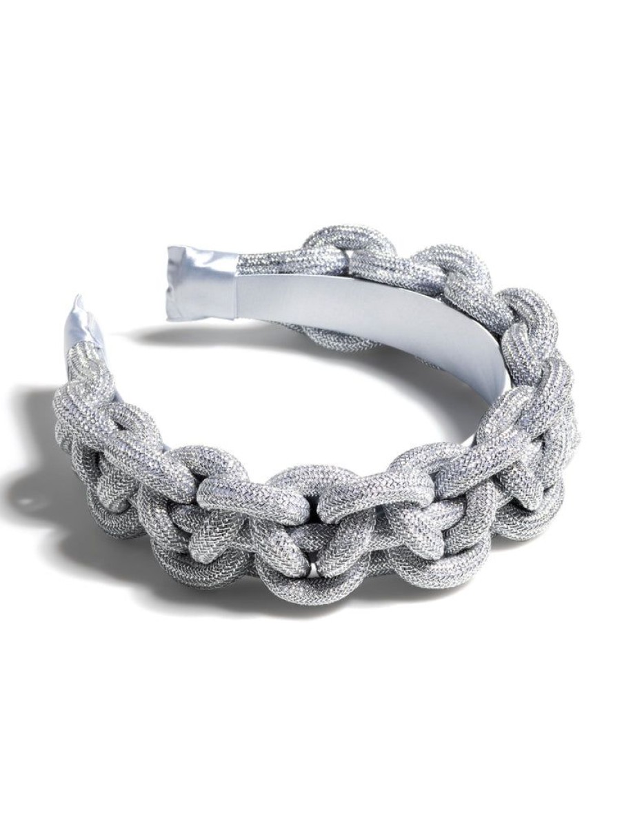 Shiraleah Shiraleah Braided Heabdand, Silver | Women Headbands