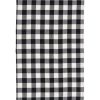 Shiraleah Shiraleah Gina Check Tea Towel, Black | Home