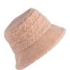 Shiraleah Shiraleah Jude Sherpa Bucket Hat, Blush | Women Hats