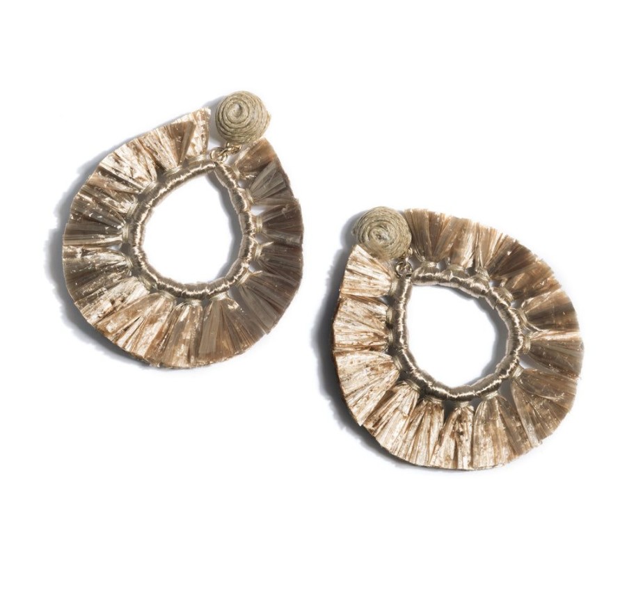 Shiraleah Suma Earrings, Taupe | Women Earrings