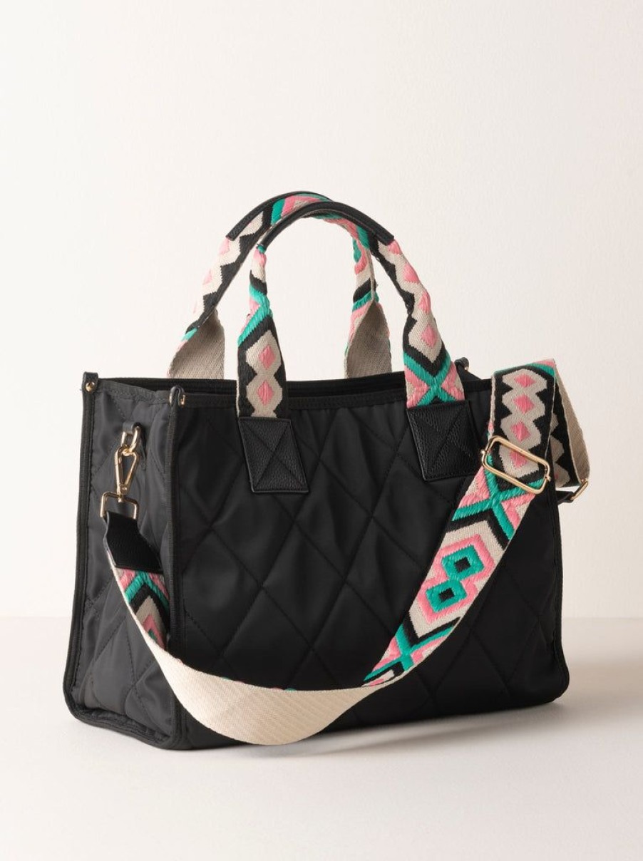 Shiraleah Shiraleah Kendra Tote, Black | Women Totes