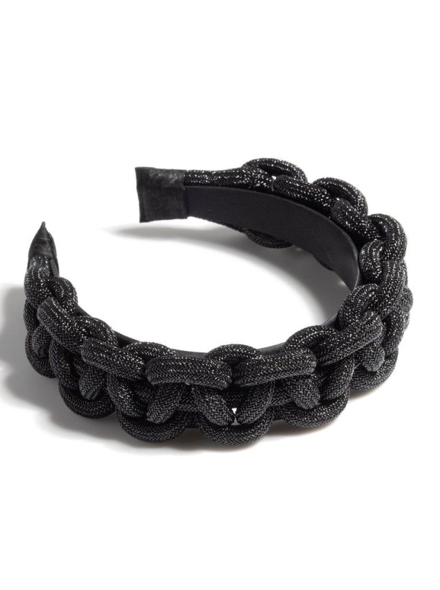 Shiraleah Shiraleah Braided Heabdand, Black | Women Headbands