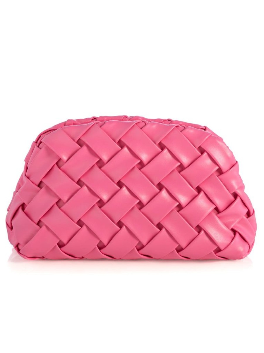 Shiraleah Shiraleah Char Clutch, Pink | Women Clutches