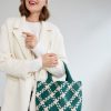 Shiraleah Shiraleah Blythe Plaid Mini Tote, Hunter | Women Totes