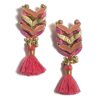 Shiraleah Belen Earrings, Coral | Women Earrings