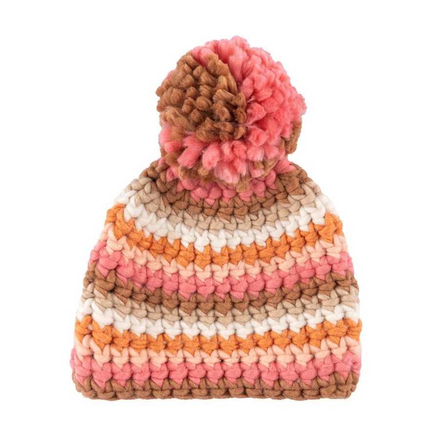 Shiraleah Shiraleah Veda Stripe Knit Winter Hat/ Beanie, Multicolored | Women Hats