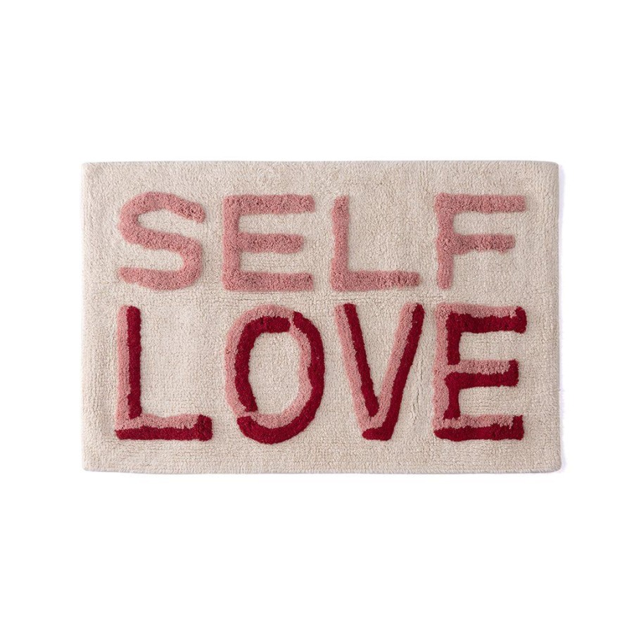 Shiraleah Shiraleah Self Love Bath Mat, Blush | Home