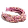 Shiraleah Shiraleah Knotted Boucle Headband, Pink | Women Headbands