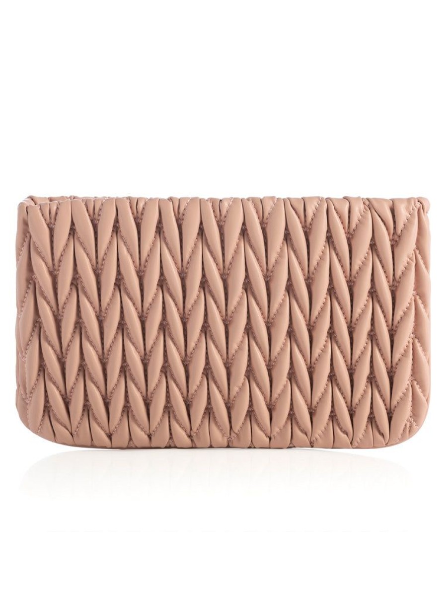 Shiraleah Shiraleah Jody Zip Pouch, Blush | Women Clutches