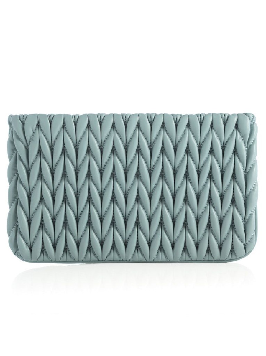 Shiraleah Shiraleah Jody Zip Pouch, Sky | Women Clutches