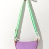 Shiraleah Shiraleah Ezra Quilted Nylon Sling Cross-Body, Lilac | Women Cross-Bodies