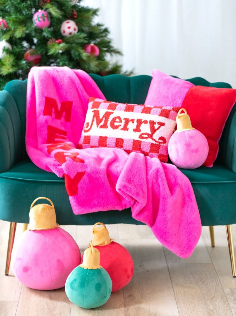 Shiraleah Shiraleah Jovi Merry Throw, Pink | Home