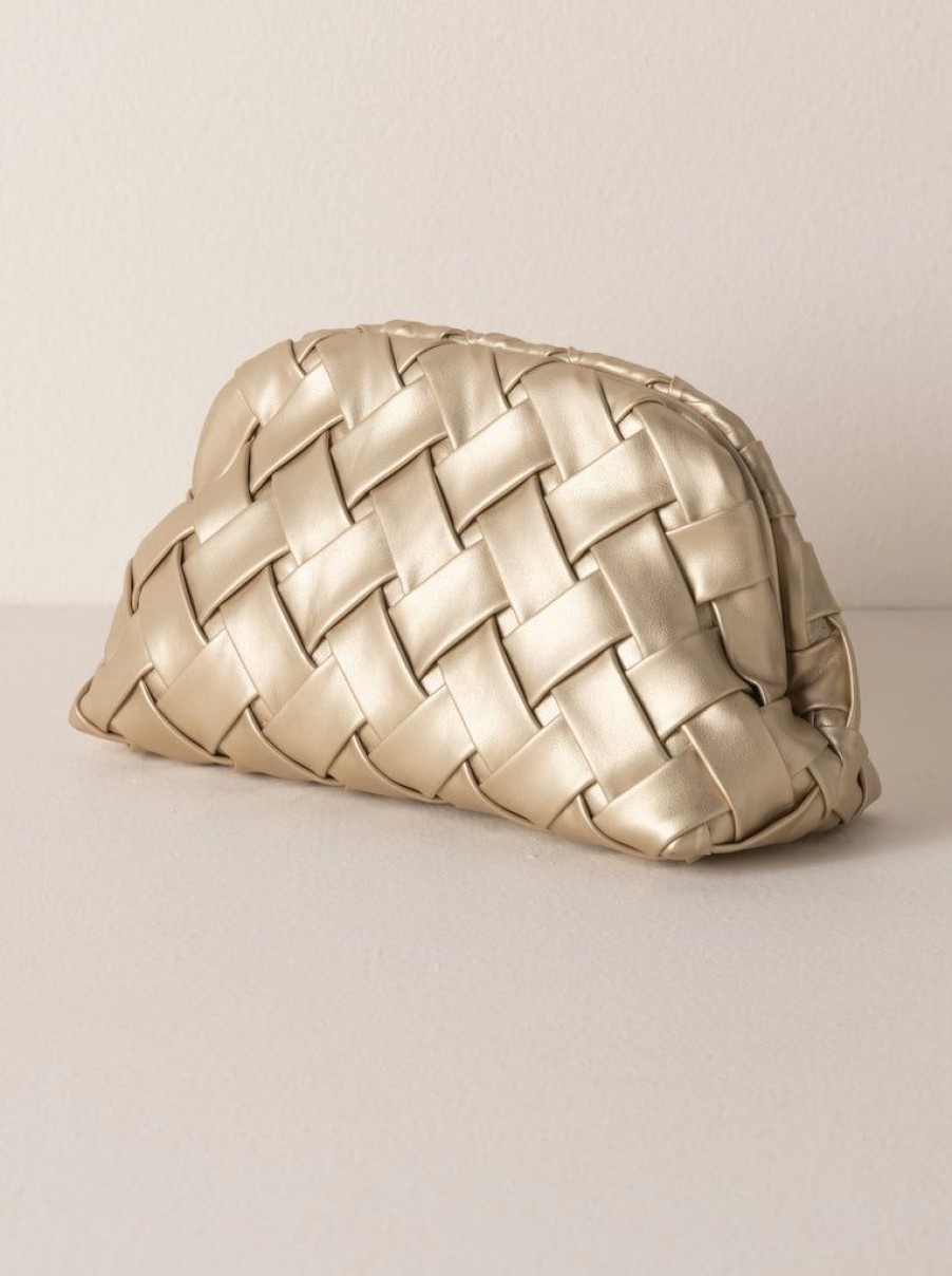 Shiraleah Shiraleah Char Clutch, Gold | Women Clutches