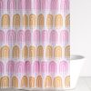 Shiraleah Shiraleah Rainbow Shower Curtain, Multi | Home