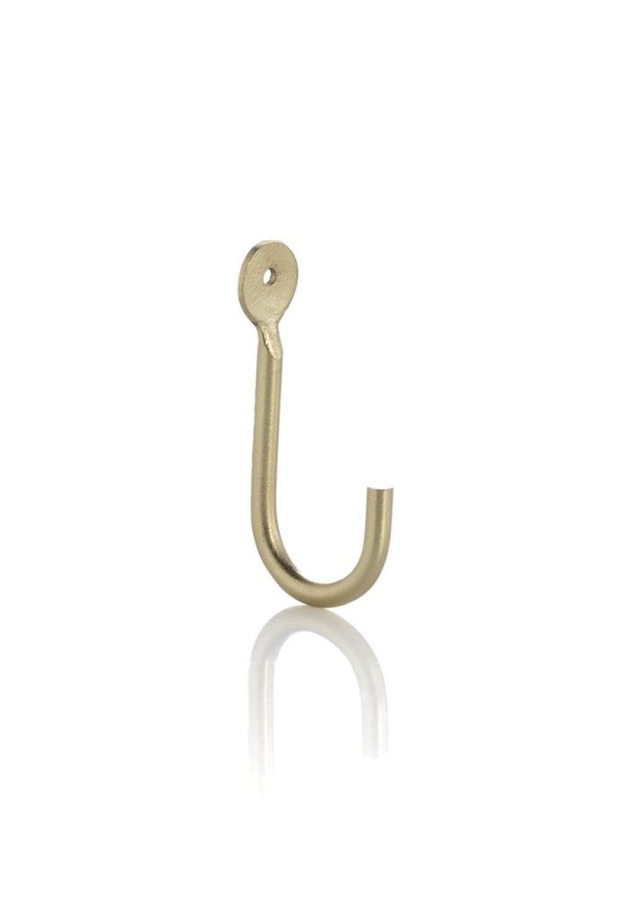 Shiraleah Shiraleah Set Of 12 Luna J Hook, Gold | Home