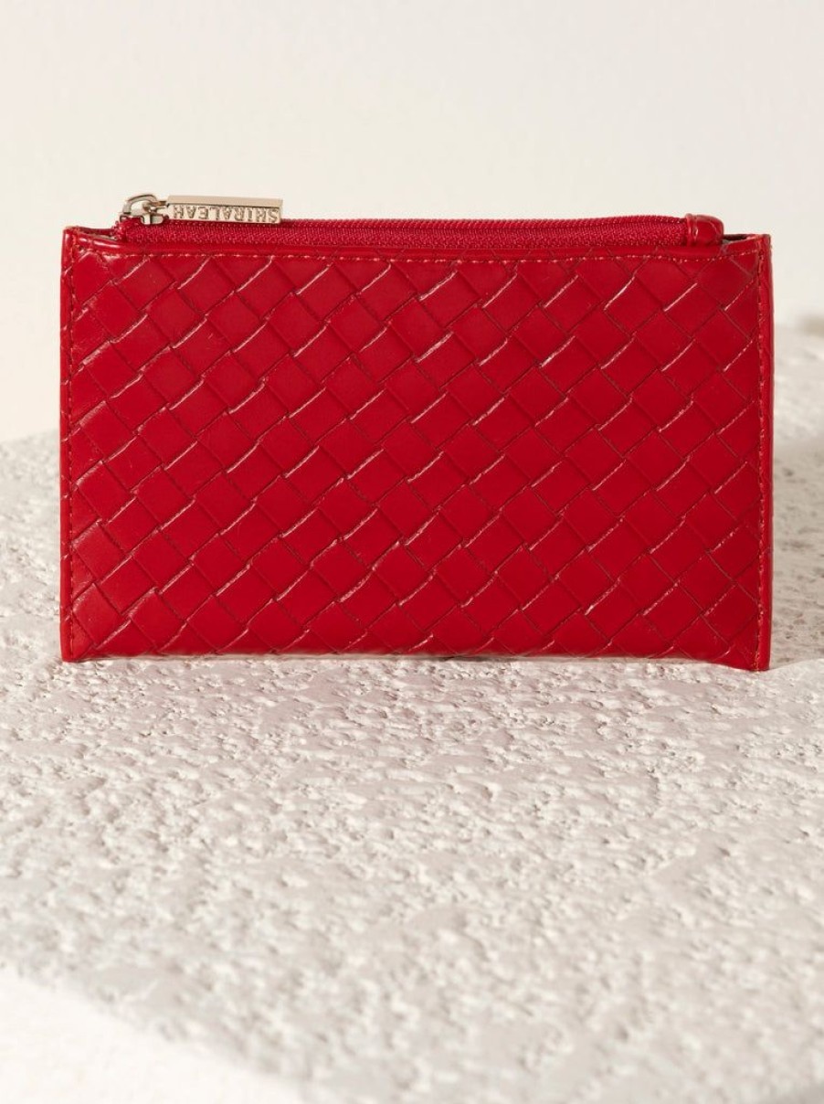 Shiraleah Shiraleah Frankie Card Case, Red | Women Wallets & Wristlets