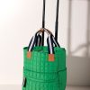 Shiraleah Shiraleah Ezra Quilted Nylon Roller Tote, Green | Women Travel