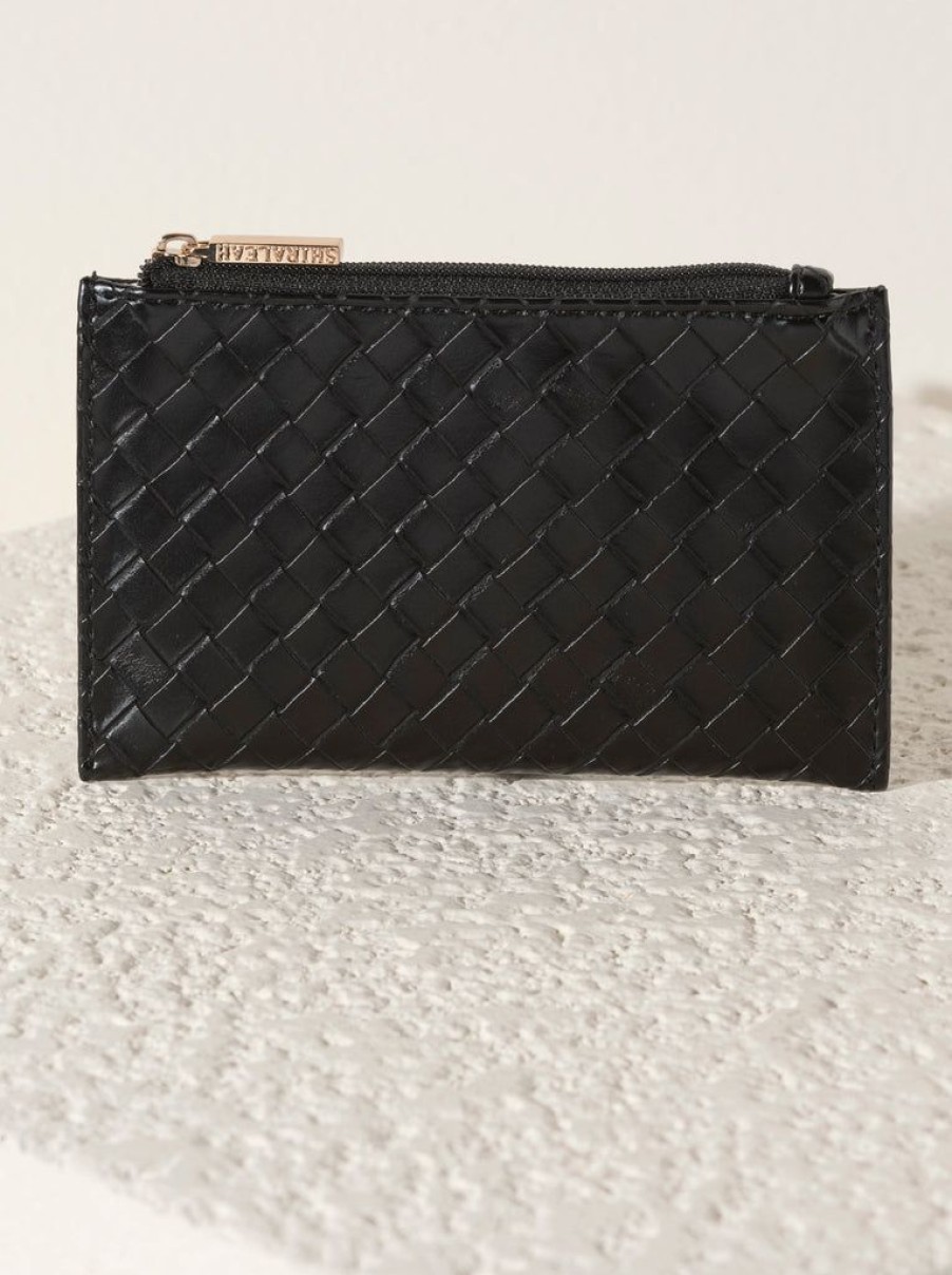 Shiraleah Shiraleah Frankie Card Case, Black | Women Wallets & Wristlets