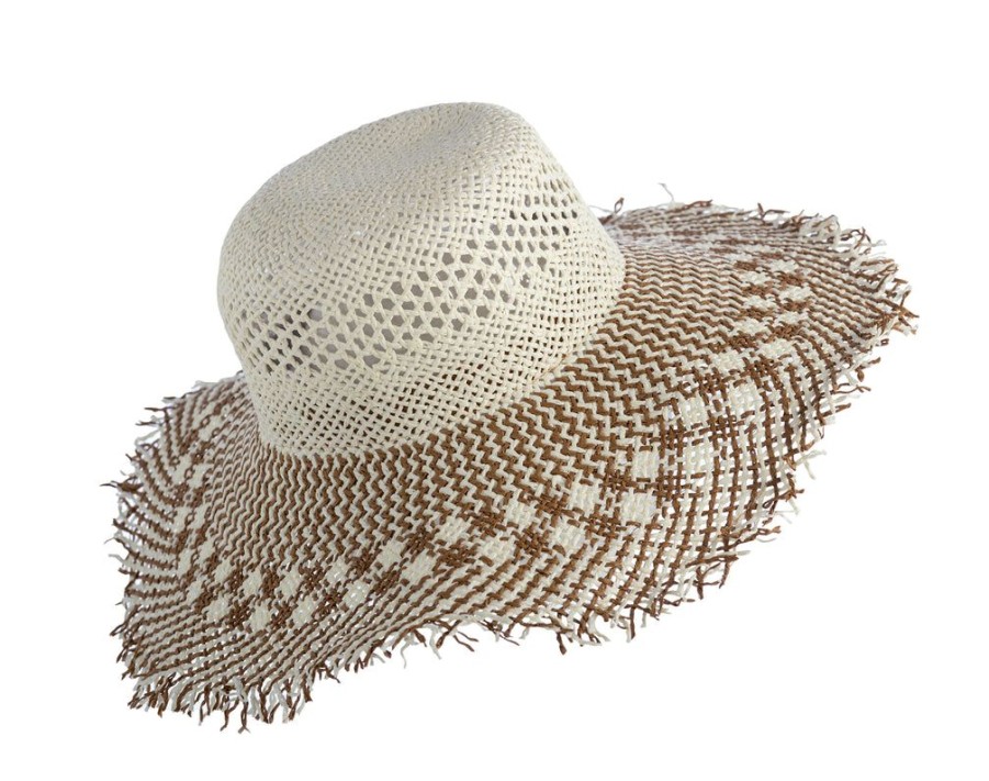 Shiraleah Shiraleah Tammy Straw Beach Hat, Natural | Women Beach Hats