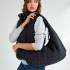 Shiraleah Shiraleah Ezra Quilted Nylon Hobo, Black | Women Hobos